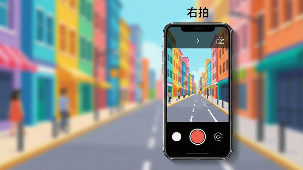 ���壺һ�������ֻ���Ļ��ʾ����App��������棬�����·�����Ŀ��Բ��¼�ư�ť�����Ͻ���ʾ��ת����ͷͼ�꣬������ɫ�������ĳ��н־������֣��ֻ�λ�ڻ�������ƫ�ң���Ļ���������ɱ棬�������׸ɾ����Ű棺����Ԫ���������룬ͼ���С���У���ע���֡����ġ�λ���ֻ��Ϸ�������ִ��Ƽ��У���ƽ����ƣ�ɫ���������졣ϸ�ڣ���Ļ��ģ���ʵʱ�˾�Ч������Ե����΢��Ӱ��ǿ����С����ʣ�������Ⱦ���ɾ����޶���Ԫ�ء�