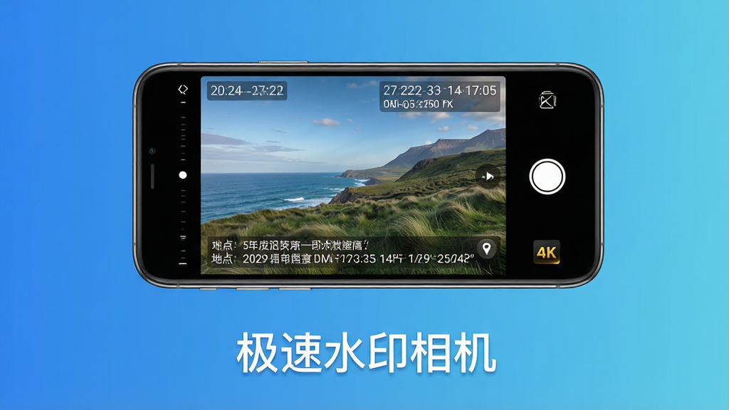 ���壺����ˮӡ���APP����չʾ���ֻ���Ļ�ڳ��ִ���ʱ�䡢�ص㡢��γ��ˮӡ��ʵ����Ƭ���ţ����֣��ֻ����У���Ļ���������ɼ�������Ϊ���Ľ�����ɫ�����Ű棺�ֻ��·����ԡ�����ˮӡ��������ֱ�ʶ���������ִ�����񣺿Ƽ��С�רҵ�У�ɫ������ͨ͸��ϸ�ڣ�ˮӡ������������������ʱ�䡢�ص����ơ���γ�����꣬����ɾ�������Ԫ�أ����ʣ�4K������Ⱦ���ɾ����޶���Ԫ�ء�