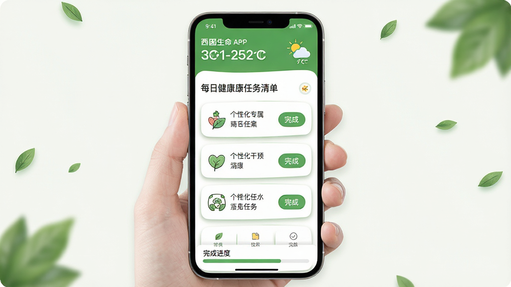���壺��������APP�ġ����Ի���Ԥ������ҳ�棬չʾ�û�ר����ÿ�ս��������嵥�����֣��ֻ�����չʾ������Ϊ�������������в�Ϊ�����б����ײ�Ϊ��ɽ��������Ű棺�������Կ�Ƭʽ���У�ÿ�ſ�Ƭ����ͼ�ꡢ���������͡���ɡ���ť�����������Ȼ�磬����ɫΪ��ɫ���������ɫ������ϸ�ڣ���Ƭ����Բ����Ӱ������ͼ��Ϊ�ֻ��񣬱�����΢С��Ҷ��׺�����ʣ�4K���壬ɫ����ͣ��ɾ���ˬ��