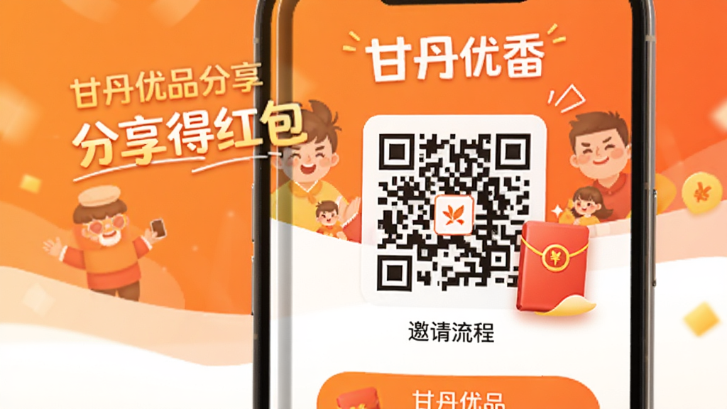 �ʵ���Ʒ����׬Ǯ���棬�ֻ���Ļչʾ����������̣�������ά������ͼ�꣬����Ϊ��ɫ���ɫ���䣬�廭���������ã�ͻ�����ʵ���Ʒ���롰�����ú�������֣�����ϸ�壬��ͼ������