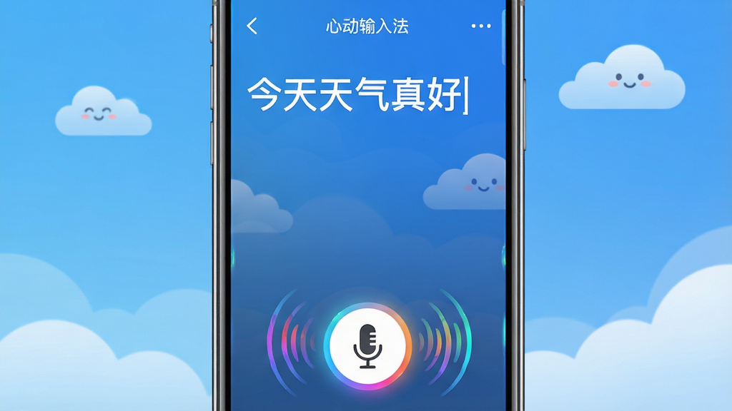 ���壺һ���ֻ�չʾ���Ķ����뷨������������棬��Ļ�·�����˷�ͼ�꣬��Χ����Ƶ���ƶ�������Ļ�Ϸ���ʾʶ��������֡�����������á������֣��ֻ����У�����Ϊ������ɫ���䣬�����ƶ�ͼ�����Ű棺�ֻ���Ļռ�ȴ󣬽���������������񣺿Ƽ������׺�����ϣ�ɫ�����죻ϸ�ڣ���˷�ͼ����в�ɫ���Σ����ƶ�̬��ǿ����Ļ��Ե��ϸ΢�߹⣻���ʣ����壬�ɾ����޶���Ԫ�ء�