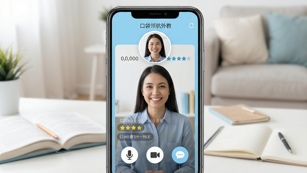 ��������Ϊ�����ֻ���Ļ��д����Ļ����ʾ���ڴ��캽��̡�APP�Ŀγ������棬һλЦ�����е����������Ƶ���ߣ������·�����������˷硢����ͷ�����찴ť������Ϊ������Լ�Ŀ���ѧϰ�������鱾�ͱʼǱ�ɢ�����ԡ����ֲ��þ��й�ͼ���ֻ�ռ�������λ�ã����ͷ����������Ļ�Ϸ����Ű�ɾ���ˬ����ǳ��ɫ�Ͱ�ɫΪ��ɫ������ƽ��UI���ϸ�ڰ�����Ļ�ϵĿγ�ʱ�䡢�����������ǺͶԻ���Ļ�����ʸ��壬������ͣ��޶���Ԫ�أ�ͻ���������һ��һ����ʵ�����С�