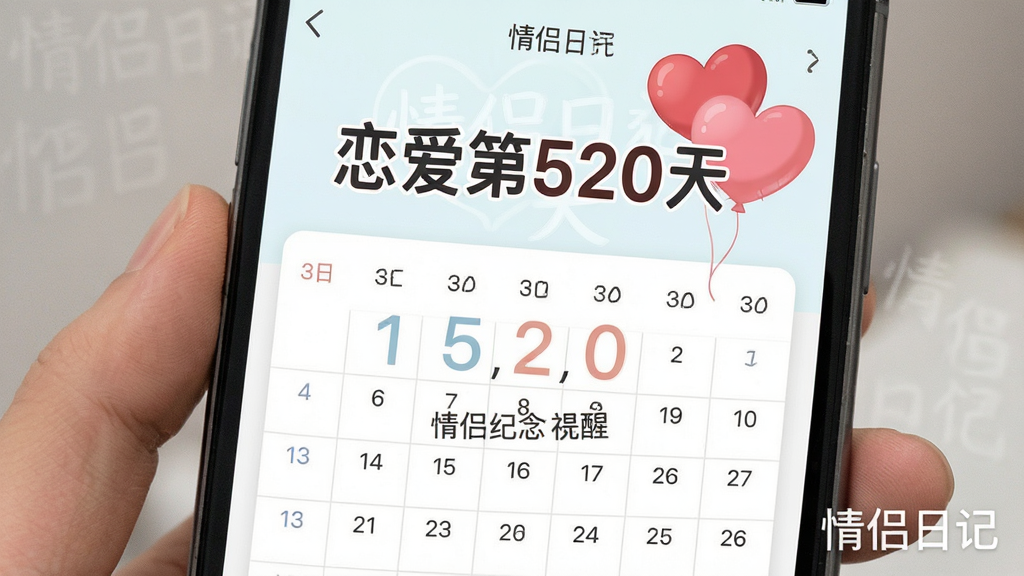 ����Ϊ�����ռ�Ӧ�õļ��������ѽ��棬��Ļ����ʾ���ġ�������520�족����������ͼ�����������������񣬲���������Ϊ���ģ��Ű�ͻ��������ף���������¼�Լ��ϸ�ڰ����������ռǡ�ˮӡ�����ʸ��壬�޶���Ԫ��