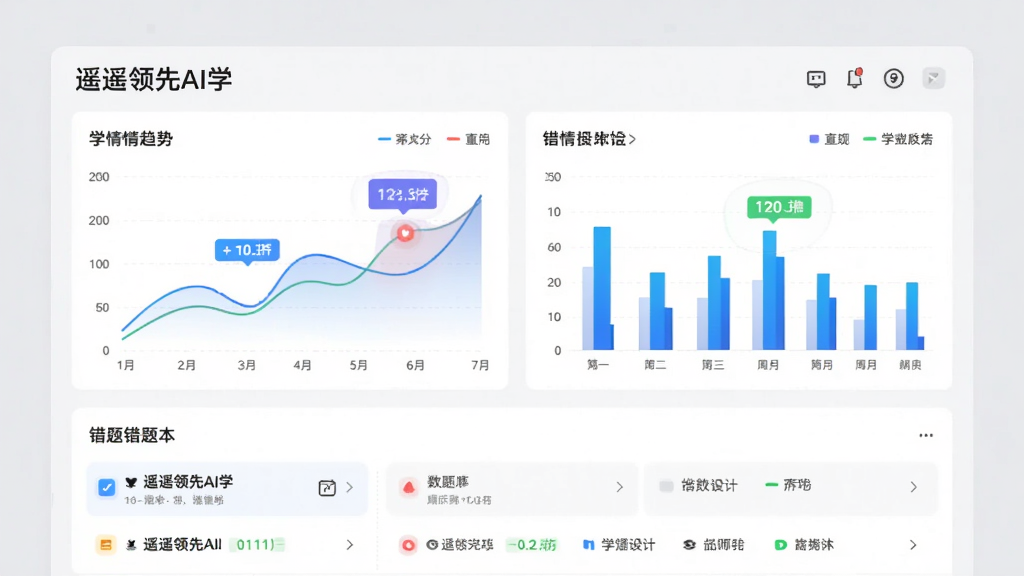 ��������Ϊ��ңң����AIѧ��ѧ�鱨��ҳ�棬չʾ����ͼ����״ͼͳ�ƣ��·�Ϊ���Ȿ�б������ֲ������½ṹ������Ϊ����ɫ����Ƭʽ��ơ��Ű�ͻ�����ݱ仯���ƣ��ؼ������ò�ɫ��ǩ�����Ϊ���ݿ��ӻ����ϸ�ڰ���ͼ����̬Ч����ϸ�±�ע�����ʸɾ�רҵ���޶���Ԫ�ء�