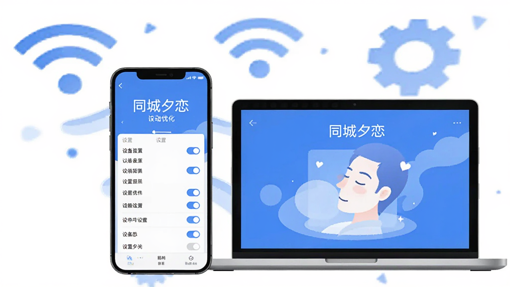 �ֻ�����Բ���չʾ��ͬ��Ϧ�������棬������WiFi�����ͼ�꣬ǿ���豸�����������Ż�����ͼ���ñ�ƽ�������ɫ���ɫΪ��ɫ����ϸ�ڰ������ò˵��뿪��ѡ����ʸɾ�