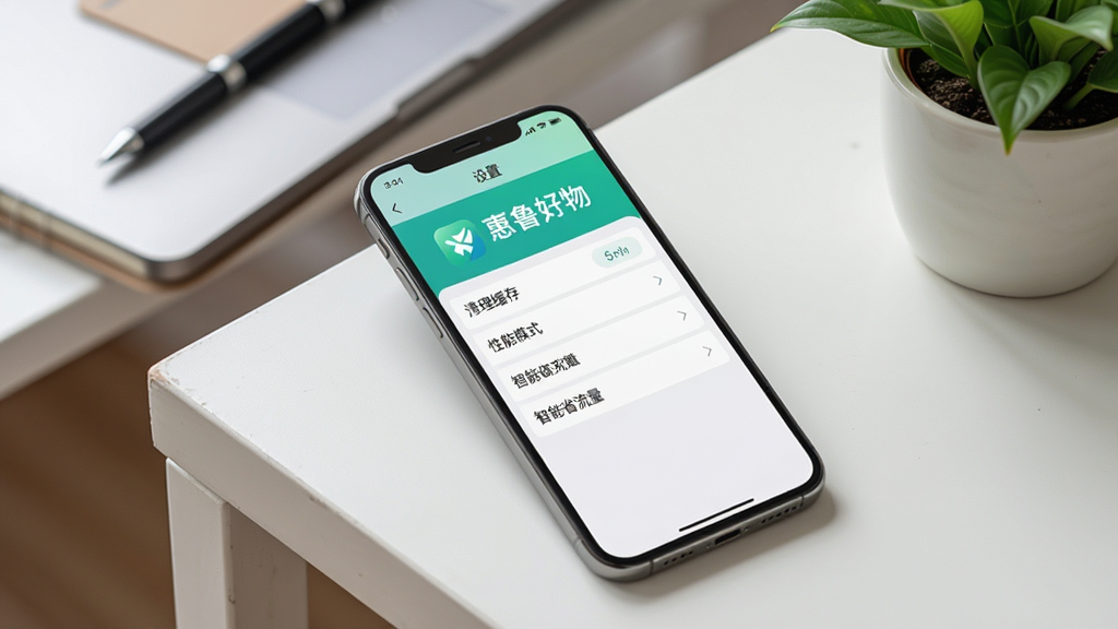 ��������Ϊһ�������ֻ�����չʾ����³���APP�ġ����á�ҳ�棬ҳ�����С��������桱������ģʽ��������ʡ��������ѡ��ֻ������ڰ칫��һ�ǣ������бʼǱ�����ֲ�����ֲ���б45���ӽǣ���Ļ�������������֡���³���������ҳ�涥�������Ϊдʵ�칫��������Ȼ���ߣ�ϸ�ڷḻ�����ʸɾ����޶���Ԫ�ء�