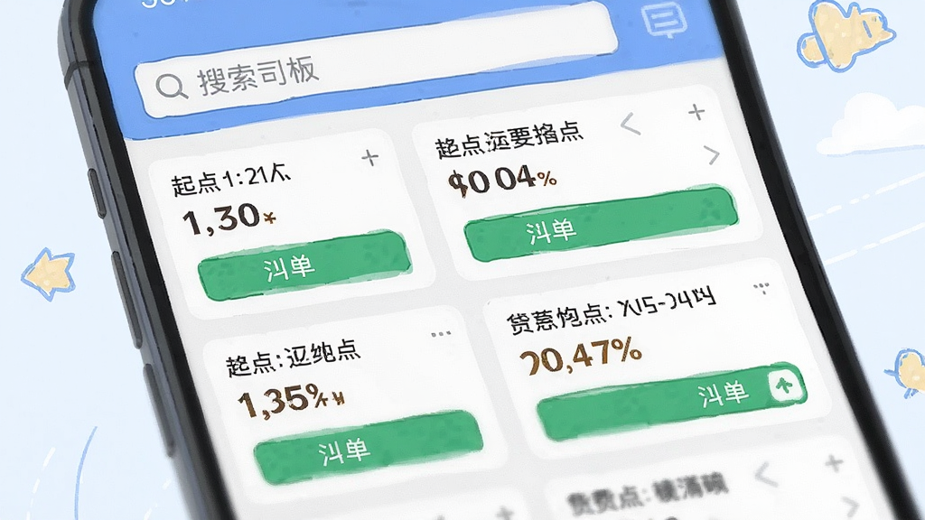 ����˾����App�Ļ�Դ�б�ҳ���ͼ���廭������Ϊ�����ֻ����棬�Ϸ����������·����ж������￨Ƭ����ʾ����յ���˷ѣ��������룬����ƽ���£�ϸ�ڰ�����ɫ����������ť�����������ɾ�