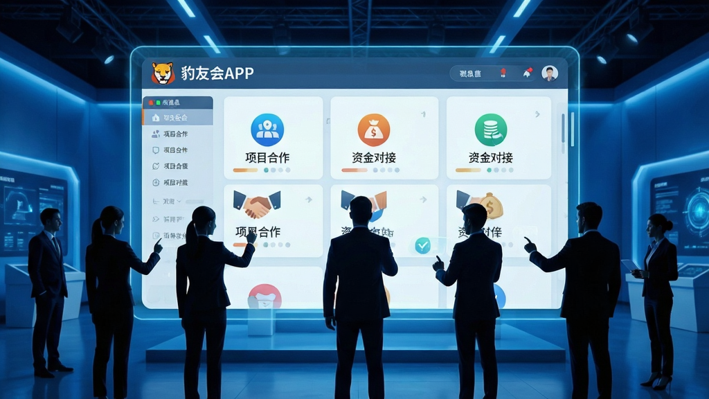 ��������Ϊһ��޴��ȫϢͶӰ��Ļ������չʾ�ű��ѻ�APP�ڵĹ�����Ϣ�ٲ������棬ͼ�������ֱ�ǩ�����ɼ����硰��Ŀ�����������ʽ�Խӡ�����Ļǰվ�ż�λ��Ӱ������ʿ�������ִ�������������Ϊ�Ƽ���ʮ�����ɫ��չ�������岼�ֲ������Ĺ�ͼ���Ű���пռ�����У����δ���Ƽ��磬ϸ�ڷḻ�����������ɾ����޶���Ԫ�ء�