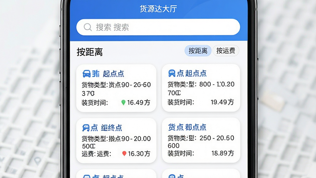ͼƬչʾ�����״�˾����APP�ġ���Դ�������б�ҳ�棬ÿһ����Դ��Ƭ������ע����յ㡢�������͡��������˷Ѽ�װ��ʱ�䡣�����԰�ɫΪ�ף���ƬԲ����Ӱ��ƣ�������������ɸѡ��ǩ���硰�����롱�����˷ѡ�����Ŀ�ɼ�������Ϊ�ֻ�UI��ͼ��񣬲��ֹ������Ű���ˬ��ɫ��������Ϊ�������������ɾ����޶���Ԫ�ء�