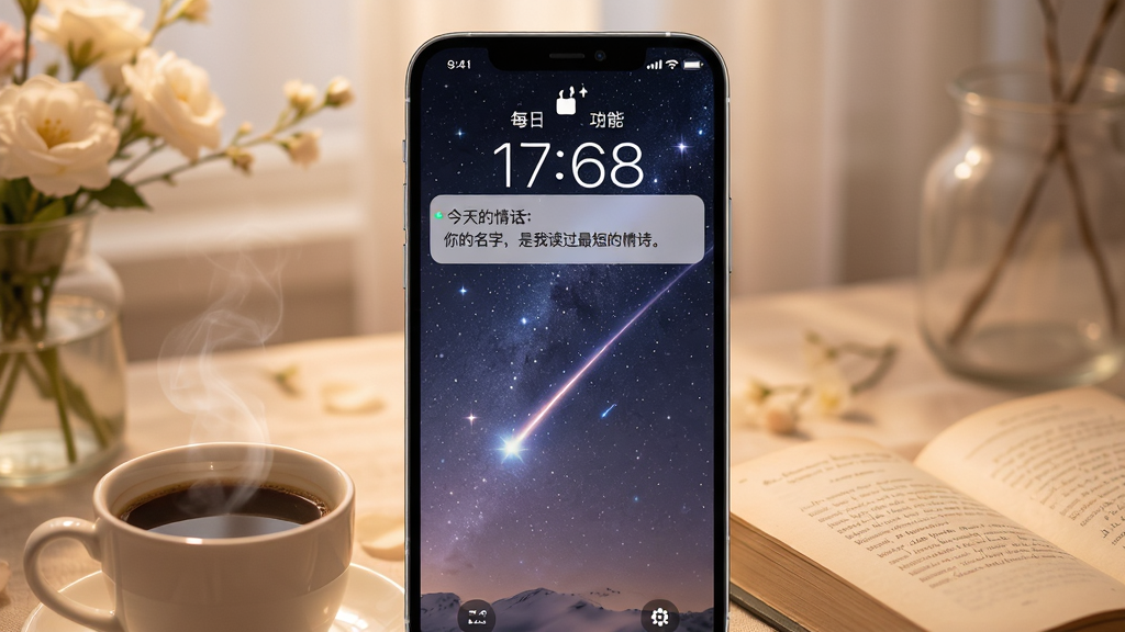 չʾ���黰��԰��ÿ�����͹��ܣ�������һ���ֻ�����֪ͨ��ͼ��֪ͨ����Ϊ��������黰��������֣����Ҷ�����̵���ʫ����������������Ψ�����ǿ������ǡ��ֻ��·���һ���ȿ�����һ���顣���ΪΨ�������磬������ͣ�����ϸ�壬����ɾ��޶���Ԫ�ء�