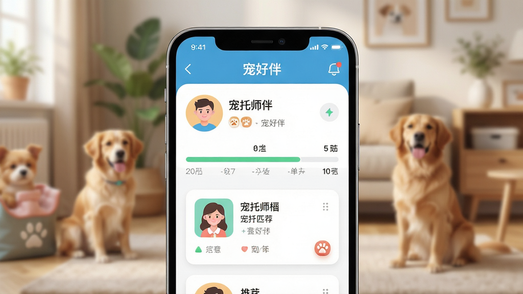 ��������Ϊһ�������ֻ���Ļ��ʾ����ð顱APP�Ķ���ƥ����棬����Ϊģ�������ڳ��ﻷ�������ֲ����ֻ���Ļ������д��ͼ����Ļ��������չʾ����ʦͷ������Ϣ�����Ϊ�ִ���ƽ�����������Ļ����ɫ������������Ԫ�����ࡣϸ��ͻ��ƥ����������Ƽ���Ƭ�����ʸ���ɾ����޶���Ԫ�ء��ֻ�������ʾ����ð顱������