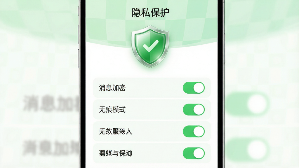 ���壺Ӧ�á�һ��һ���ġ�����˽����ҳ�棬�Ϸ���һ����ɫ����ͼ�꣬�·������Ŷ��ȫ���ء����֣�������У�����ͼ���Ϸ��С���˽�������������·�ѡ���������Ϣ���ܡ������޺�ģʽ���ȡ��Ű棺���������ÿ��ѡ���Ҳ���л��鿪�ء�������°�ȫ�磬����Ϊ����ɫ���ɫ��䡣ϸ�ڣ�����ͼ�����ϸ΢���󣬻���״̬���ԡ����ʣ��ɾ����࣬�޶���Ԫ�ء�