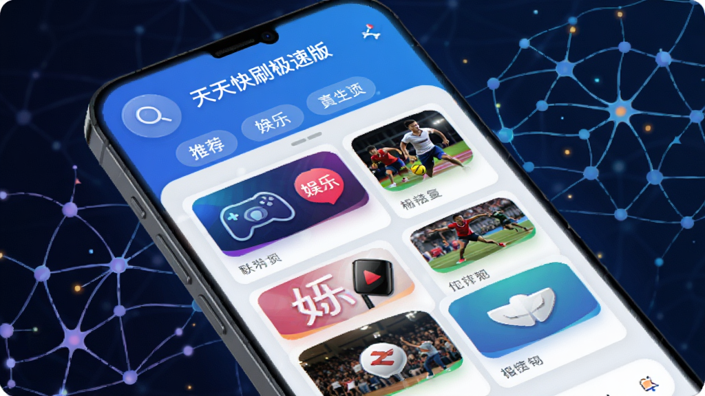 �������ֲ廭������Ϊ�������ˢ���ٰ桱APP���棬��Ļ��չʾ�ſƼ������֡������ȷ���Ĳ�ɫ����ͼ��Ƭ�������������򡣽������Ͻ���һ���Ŵ�ͼ�꣬�·���һ���Ƽ���ǩ������Ϊ����������������ߣ����������㷨�����岼����������Ϣ�㼶���������ƫ��Ƽ������ִ���������ɾ�ͨ͸��ɫ�����޵������ۣ��߻��������
