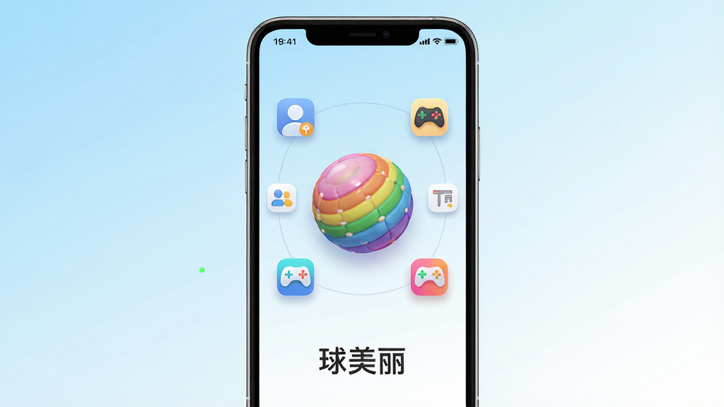 ���壺�ֻ���Ļչʾ���������������棬�����а���һ��ɫ�ʰ�쵵�3D����ͼ�꣬��Χ�������罻�����ߡ���Ϸ��Сͼ�ꡣ���֣��ֻ�λ�ڻ������룬����Ϊ�����ǳ��ɫ����ɫ���ײ���Ӧ�����ơ���������������������жԳơ��Ű棺ͼ���������룬�����ȣ����η�������������������ִ���ƽ��΢�����ϣ��������£����Ϲ�����APP���ʡ�ϸ�ڣ����������ϸ��ĸ߹�������������Ԫ�ش��������Ӱ��״̬����ʾʱ�����źš����ʣ�8K�����壬�ɾ����޶���Ԫ�ء�