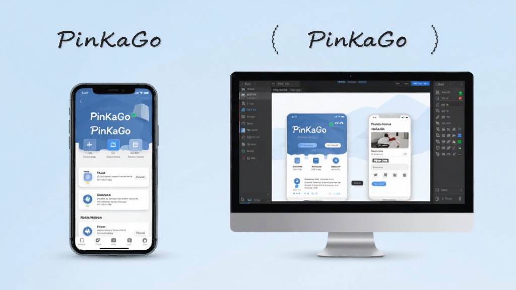 һ��չʾPinKaGo���ֻ��͵��������еĶԱ�ͼ�����Ϊ�ֻ����棬�Ҳ�ΪPCģ�������棬����Ϊǳ��ɫ���䣬���岼��Ϊ���ҶԳƣ���������Լ�������������޶���Ԫ��