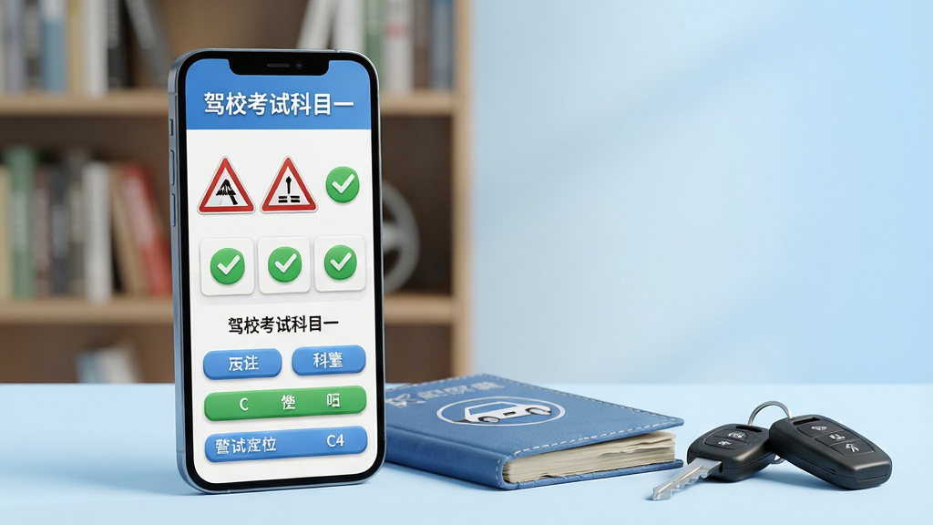 ���壺һ�������ֻ���Ļ��ʾ��У���Կ�ĿһApp���棬�������������ĵ�·��ͨ��־��ģ�����ҳ�棬�Ա߷���һ�����պͳ�Կ�ס����֣��ֻ�����ƫ���Ҳ����״��ڷŵ��ߣ�����Ϊ��͵�ǳ��ɫ���䡣�Ű棺�ֻ��������ݿɱ���Ϊ����У���Կ�Ŀһ�������ͼ�����ɫ�Թ�ͼ�ꡣ���дʵ��Ʒ������񣬹�Ӱ��ͣ�ϸ��������ϸ�ڣ���Ļ����Ŀ����������ѡ�ť���壬�������黯����ܡ����ʣ�������Ⱦ���ɾ����޶���Ԫ�ء�