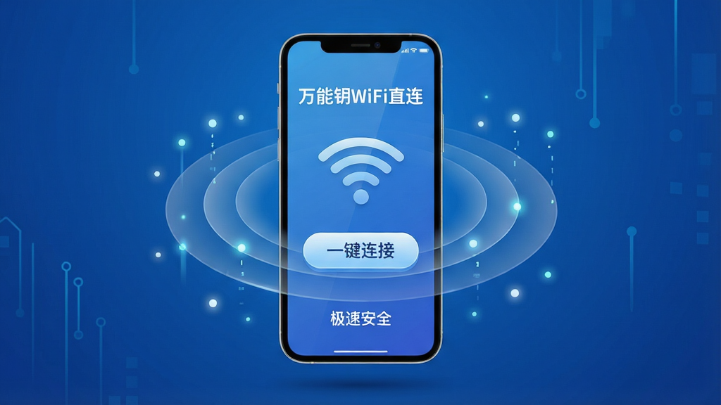 ��������Ϊһ�������ֻ���������ɫ�Ƽ��б������룬��Ļ��ʾ������ԿWiFiֱ����APP���棬����������Ŀ�ġ�һ�����ӡ���ť��WiFi�ź�ͼ�꣬��Χ�����Ű�͸�������粨�������ݹ�㣬�ײ��С����ٰ�ȫ�����������岼�־��У��Ű��࣬���Ϊ�ִ���ƽ���΢�����Ч��ϸ�ڰ����߹ⷴ��������Ӱ�����ʸ����Ҹɾ����޶���Ԫ�ء�