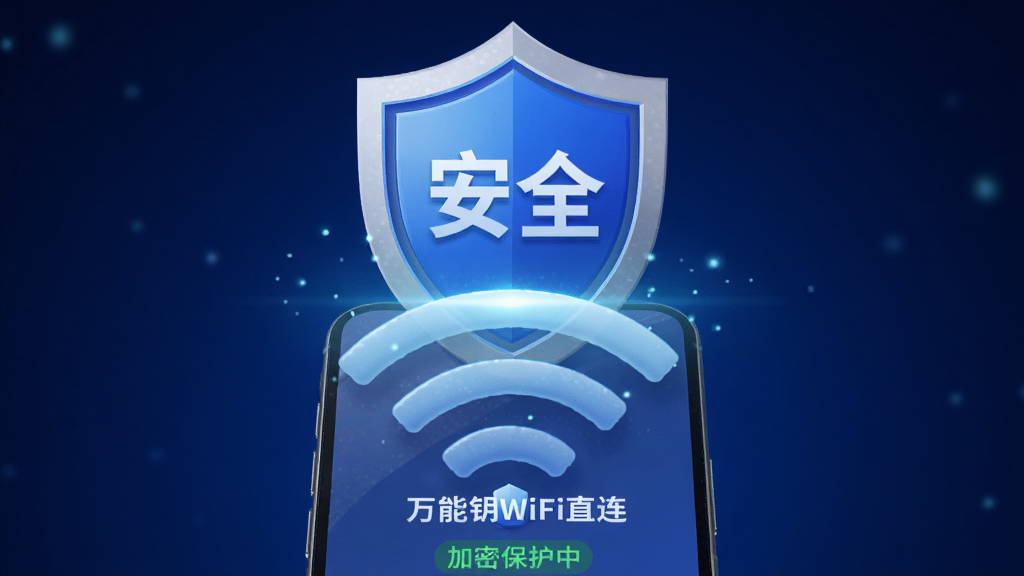 ��������Ϊһ������ͼ�긲����WiFi�ź��Ϸ����������С���ȫ������������Ϊ����ɫ���䣬�ֻ���Ļ��ʾ������ԿWiFiֱ�����͡����ܱ����С�״̬�����־��У����Ϊ3D��Ⱦ��ϸ�ڰ������κ�����Ч�������ʸ���ɾ����޶���Ԫ�ء�