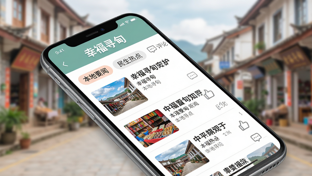 ���壺һ�������ֻ���ʾ���Ҹ�Ѱ�顱����Ѷҳ�棬ҳ����չʾ�������ű��������ͼ�����֣��ֻ�б�ţ���Ļ����չʾ������Ϊģ����Ѱ��־����Ű棺�����б��������򣬱�����Ŀ����ͼ������������ﻯ���ƽ����ϣ�ɫ����͡�ϸ�ڣ���Ļ�пɼ�������Ҫ�š��������ȵ㡱Ƶ����ǩ������ʾ���޺�����ͼ�ꡣ���ʣ��߷ֱ��ʣ�����ɾ��޶���Ԫ�ء�