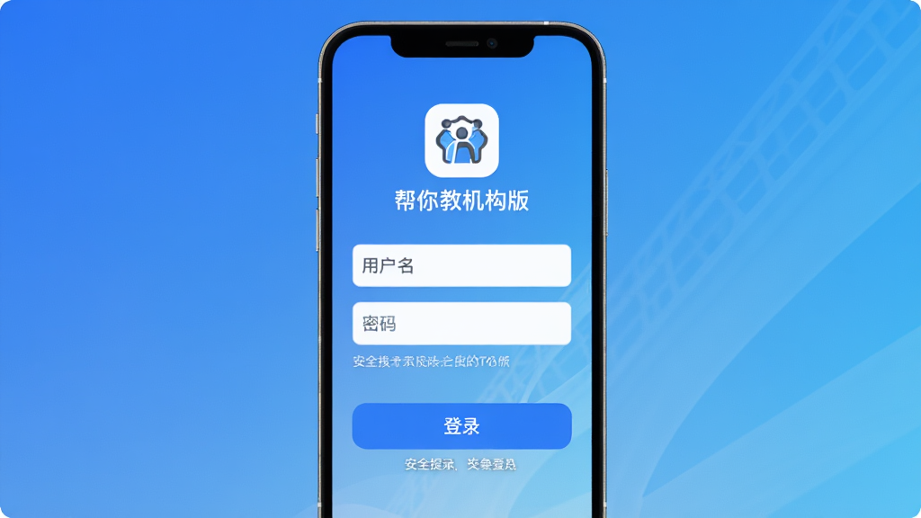 һ���ֻ��ˡ�����̻����桱�ĵ�¼�����ͼ������Ϊ�ֻ���Ļ������ʾ����Logo���û�������������򣬱���Ϊ������ɫ���·��С���¼����ť�����ּ�࣬UI����ִ���ϸ�ڰ�����ȫ��ʾС�֣�����ɾ��޶���Ԫ�ء�