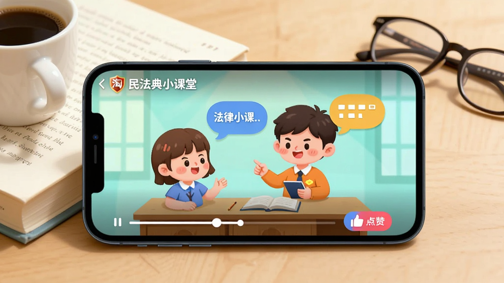 ���壺�Ը�˵��App���շ���Ƶ����ҳ�棬��Ļ�����ڲ���һ�ζ�������С���á����֣��ֻ������������鱾�ԣ������п��ȱ����۾����Ű棺��Ƶ�����������ײ��н������͵��ް�ť����񣺲廭��񶯻���ɫ�ʻ��ã���������ɰ���ϸ�ڣ���Ƶ��������ʾ���񷨵�С���á��������г��ֶԻ����ݡ����ʣ�����ɾ����޶���Ԫ�ء�