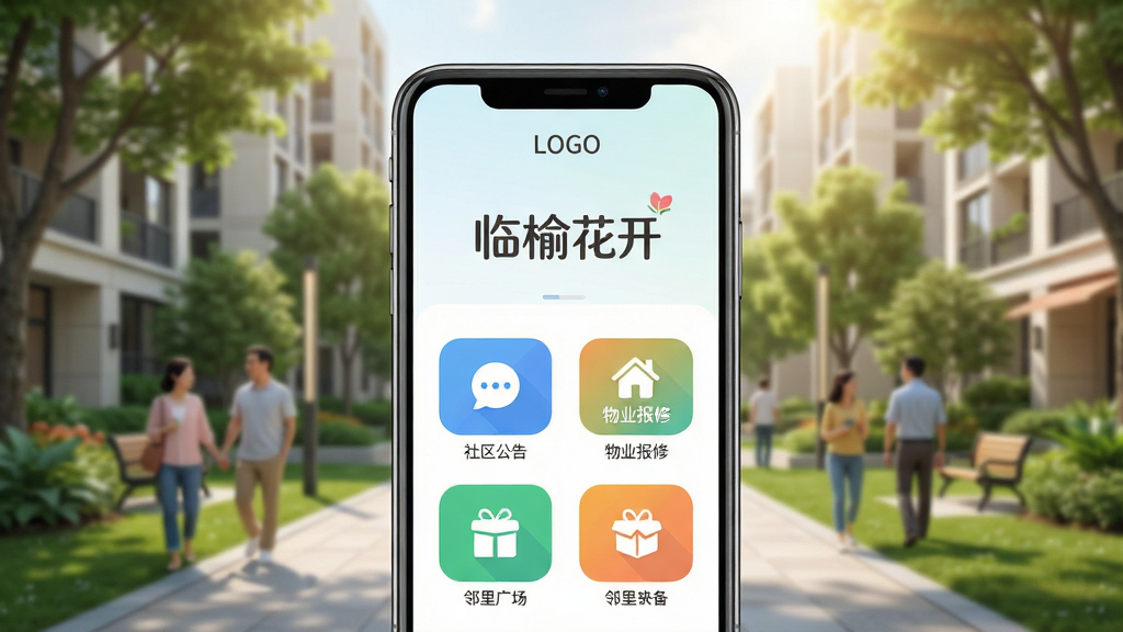 ��������Ϊ�ֻ���Ļչʾ�����ܻ�����APP�����棬���������¼�Լ���Ϸ���ʾ�����ܻ�����Ʒ��LOGO���·��������������桢��ҵ���ޡ�����㳡�Ȳ�ɫ����ͼ�ꡣ����Ϊ�黯���ִ���������ȫ�����������ģ��������񣬾�����¥������ɢ�������岼�־��жԳƣ��Ű����������Ϊ��ƽ��UI��ƽ��дʵ������ϸ�ڷḻ�����ʸ��壬�ɾ��޶���Ԫ�ء�