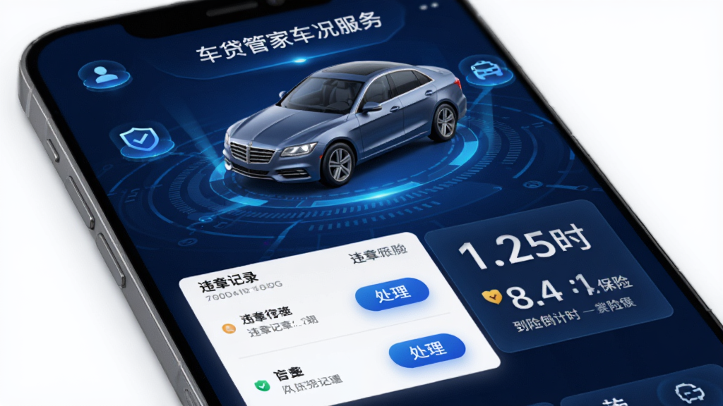 �����ܼҳ�������ҳ�棬�ֻ�������ʾһ������3Dģ�ͣ��·���Υ�¼�¼�б������С���������ť���Ա�չʾ���յ��ڵ���ʱ������Ϊ����ɫ�Ƽ��з��ͼ�귢�⣬����������ǿ����ȫ���ݣ�����ϸ�壬�޶���Ԫ��