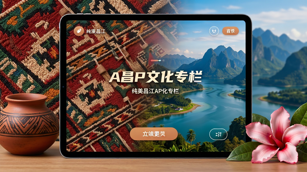 ���壺��������APP�Ļ�ר��ҳ�棬����Ϊ����֯��ͼ�������ɽ�����ϳɡ����֣�ƽ����Ժ���չʾ���Ա߰ڷ�����������ľ�޻����Ű棺ͼ�Ľ������������ɸС�����������ʱ�в廭��ϣ�ɫ��Ũ����ϸ�ڣ�֯������ϸ�壬��Ƭ���������水ťԲ�󣬻��ʸɾ��޶���Ԫ�ء�