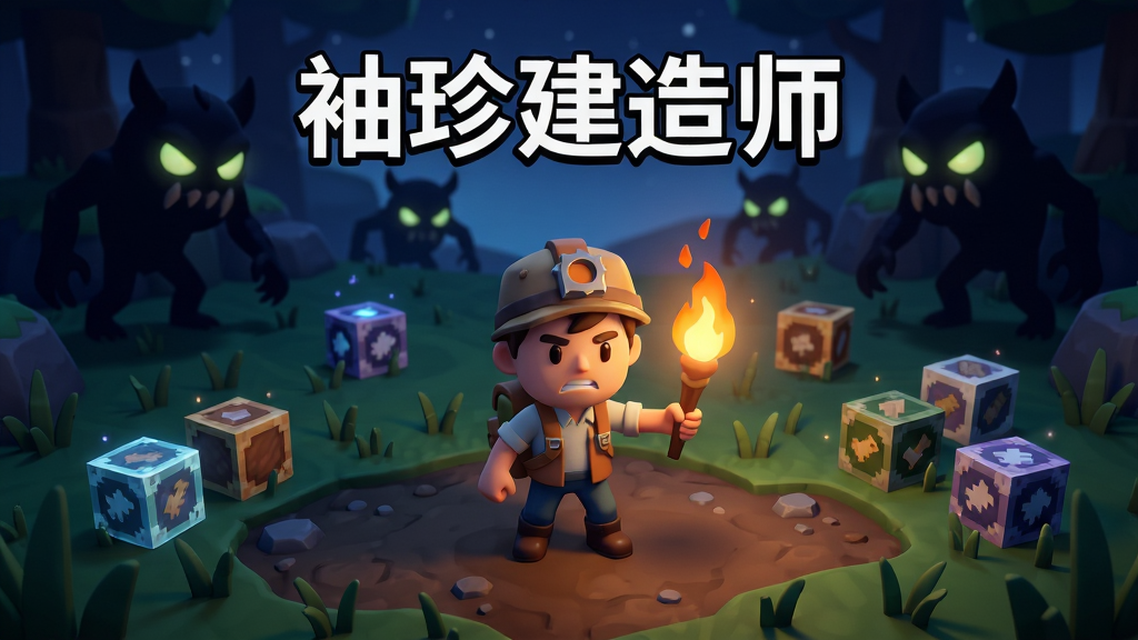 ���壺�����佨��ʦ����Ϸ��ҹ������ģʽ��������ҽ�ɫ�ֳֻ�ѣ���Χ���������ֵĹ����������ռ�������Դ���顣���֣���ɫ����ƫ�£����������ܰ�������Դ����ɢ���ڵ��ϡ��Ű棺���η�����ͻ��������̽����Χ����񣺿�ͨ���ɫ����ҹ��ƫ��ɫ��������ѷ���ů���γɶԱȡ�ϸ�ڣ������۾����⣬��Դ������΢���Ĺ��󣬵����вݵ������������������ʣ����壬����ɾ����޶���Ԫ�ء�