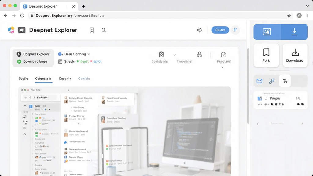 Deepnet Explorer ����������������չʾͼ�������Ҳ�Ϊ�������������ͼ����ǩ�����ع�����ͼ�갴ť�����Ϊ��ҳ���������������ǳɫ���⣬���ֹ����������ˬ�������������޶���Ԫ��