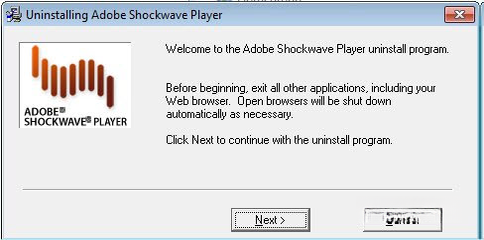 Shockwave PlayerAdobe Shockwave Player��ͼ