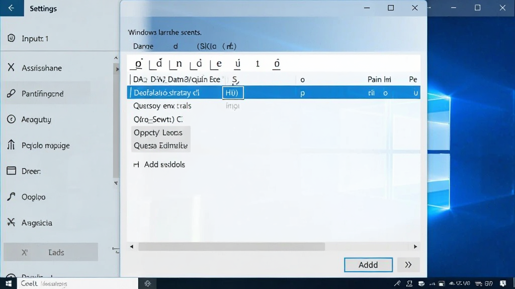 ����ƴ�����뷨��Windowsϵͳ�������������ӵ����뷨�б��Ĳ�����ͼ������Ϊϵͳ���ý��棬����Ϊ���뷨�б������Ӱ�ť����������ˣ������������ɾ����޶���Ԫ��