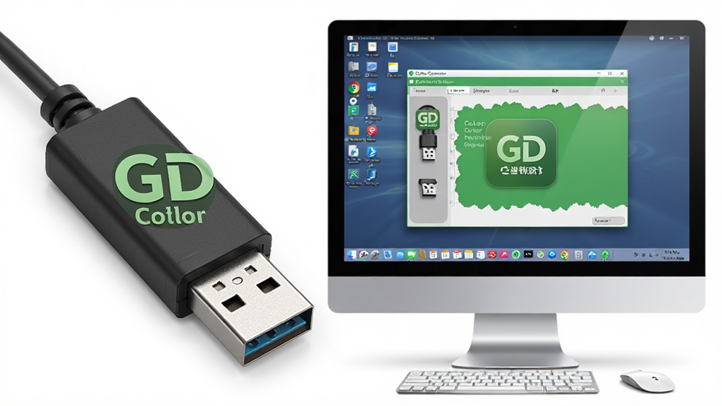 һ��չʾ GD Color Converter ������ɫ�������Ե�ͼƬ������Ϊ U ��������ͼ��������������ϳ���������Ϊ��� U �̡��Ҳ������Ļ��ʾ�������棬�Ű��࣬���Ϊдʵ�Ƽ����ϸ�ڰ�������ͼ�ꡢUSB �ӿں������еĽ�������ͼ�����ʸ��壬�ɾ����޶���Ԫ��