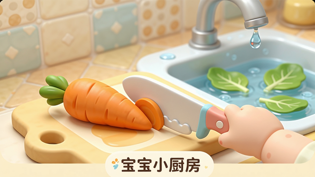 ����С����ʳ�Ĵ���������д������۽���һ����ͨ��壬�������һ�����ܲ���һ������Բ��Ķ�ͯ��ȫ����һֻ��ͨС������ס����׼�����¡�����Ե�ˮ����Ư���ż�Ƭ��Ҷ��ˮ��ͷ����ˮ�顣������ģ���ĳ�����שǽ�档���������¿ɰ���ɫ������������ϸ�壬�����·����С�����С���������ֱ�ʶ����ͼ�ɾ������