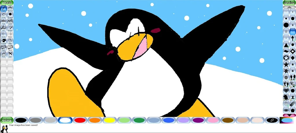 Tux Paint��ͯ�滭������ͼ