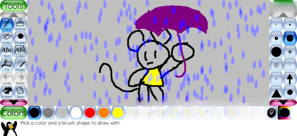Tux Paint��ͯ�滭������ͼ