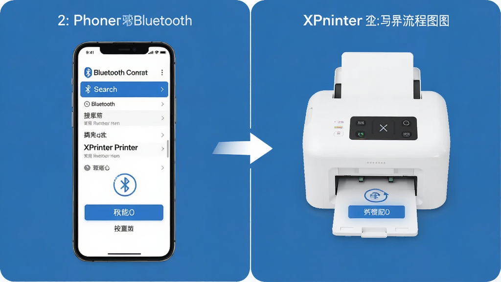 һ��չʾ�ֻ�ͨ����������XPrinter��ӡ���Ĳ�������ͼ����������Ϊ�ֻ���Ļ�ʹ�ӡ��������Ϊ���ҷֲ�չʾ�����Ϊ�̳�ʾ��磬ϸ�ڰ������������б�����԰�ť�������������ɾ����޶���Ԫ��