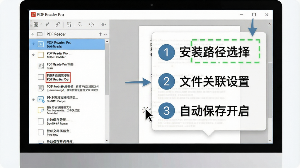 һ��չʾPDF Reader Pro���ֲ��������ͼƬ������Ϊ������Ļ�ϵ��������ڣ�����Ϊ���ҷ�����������ĵ�ҳ���б����Ҳ��ǲ�����ʾ���㣬�����б�ע
