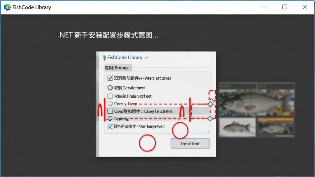 FishCode Library .NET ���ְ�װ���ò���ʾ��ͼ������չʾ��װ�򵼽��棬�ص��עȡ�����������ѡ���������������࣬ϸ�����������ʸɾ����޶���Ԫ��