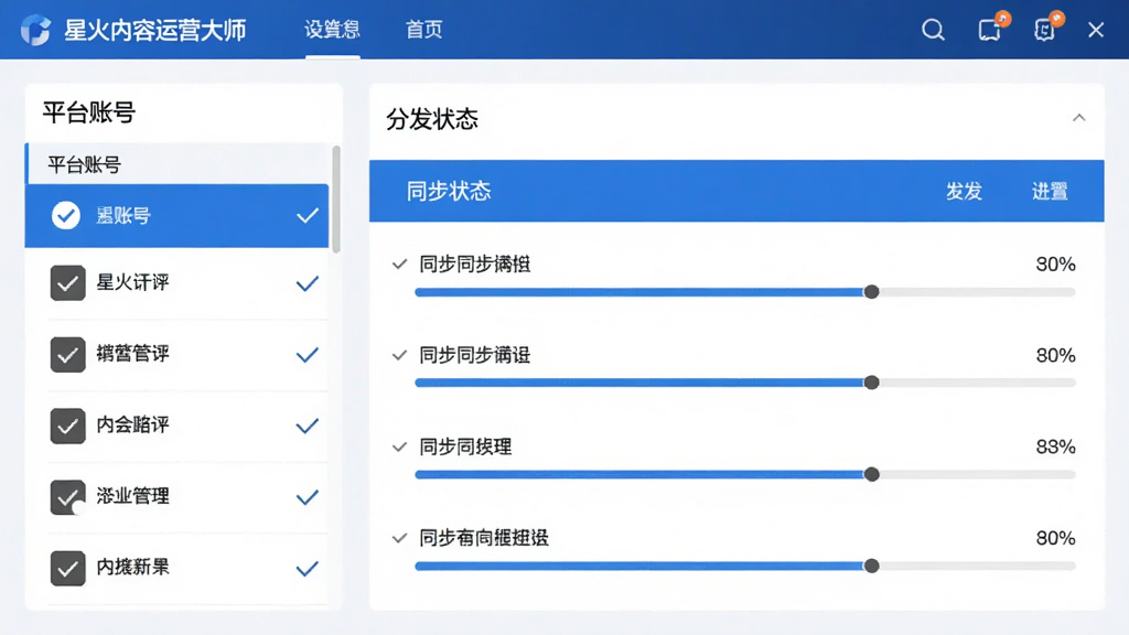 多平台分发管理界面,软件名称