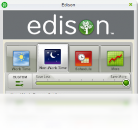 ��Դ���ܹ�������Edison ���湦��չʾͼ