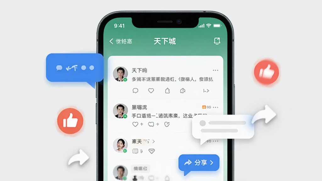 ����չʾһ���ֻ���Ļ��д����Ļ����ʾ