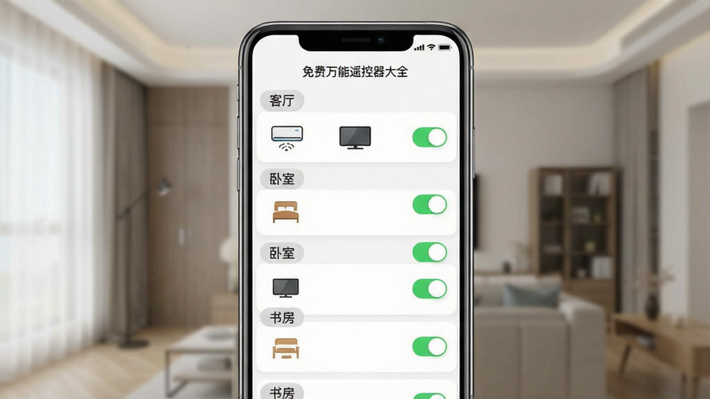һ��չʾ���豸����������ֻ�Ӧ�ý�ͼ���ͼ������Ϊ�ֻ���Ļ��ʾ���������ĵ����б�������Ϊ�ֻ����У���Ļ����ʾ���������ҡ��鷿��ǩ�Լ���Ӧ�Ŀյ�������ͼ�꣬�Ű����룬���Ϊ�ִ���ԼUI���ϸ�ڰ���������ͼ�ꡢ�����ǩ���豸����״̬�����ʸ��壬�ɾ����޶���Ԫ�أ������д����֡��������ң������ȫ��