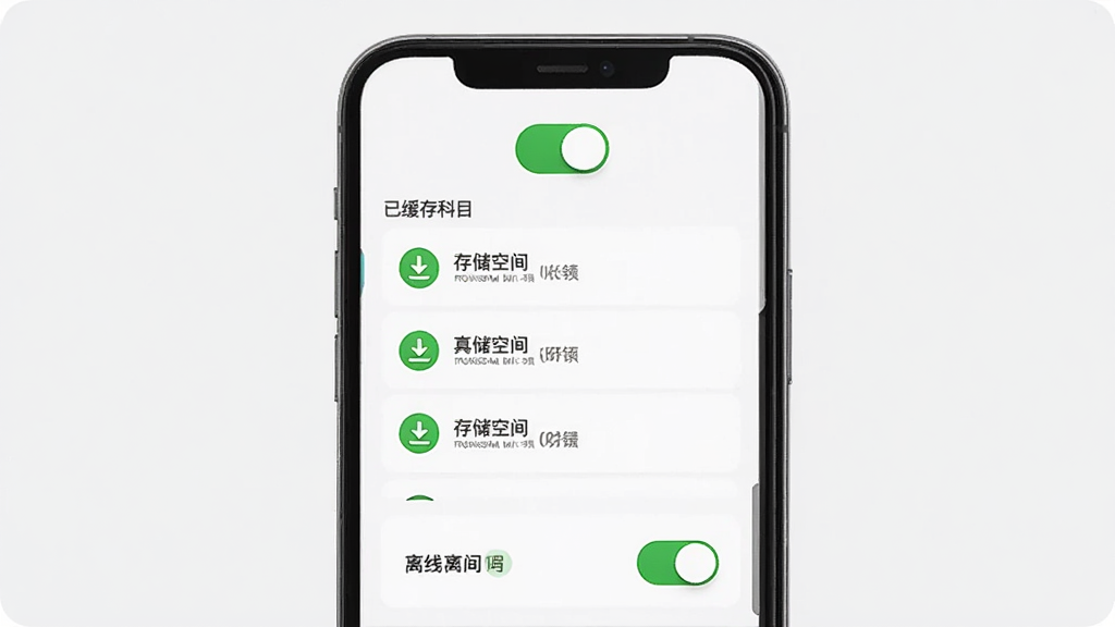 �����Ǽ�����������������ģʽ���ý��棬����Ϊ�ֻ���Ļչʾ���Ű�Ϊ�������ذ�ť�·��ѻ����Ŀ�б������Ϊ���ʵ�÷磬ϸ��Ϊ��ɫ�������ͼ�ꡢ�洢�ռ���ʾ�����߿��أ����ʸ��塢�ɾ����޶���Ԫ��