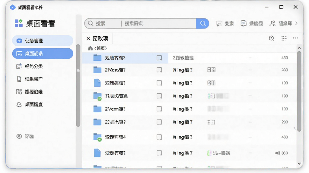 һ��չʾ���濴�����������ʾ��ͼ����������Ϊ���������ڣ����Ϊ���ർ�������м�Ϊ�ļ��б����򣬶���Ϊ������͹��ܰ�ť�������������������Ϊ�ִ���Լ�磬ϸ�ڰ���ͼ�������ѡ��״̬����������ʽ�����������ɾ����޶���Ԫ�أ�ͼƬ�����ֱ�ע