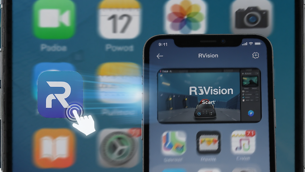 ����Ϊ RVision �������ֻ������Ͽ��������Ķ���ʾ�⣬�ֻ���Ļ��ʾ����ͼ�걻�����˲��չ�������棬����Ϊ�ֻ�������д���Ű�ͻ�������ٶȸУ����Ϊ��̬ģ��Ч����ϸ�ڰ�����������ͼ���黯���������ʸ��壬�ɾ����޶���Ԫ��