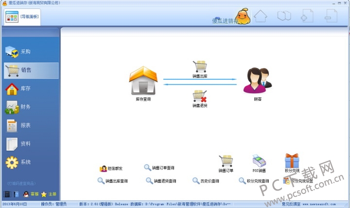 傻瓜进销存 安卓版 库存管理界面截图
