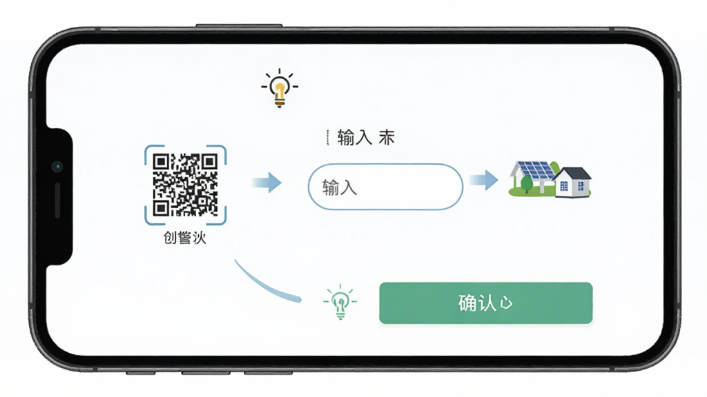 ��ά���APP���������ͼ������Ϊ�ֻ���Ļչʾ��վ�����̣�����Ϊ�ֲ�����ʾ��ͼ�����Ϊ��ƽ����ѧ�廭��ϸ�ڰ���ɨ���ά��ͼ�ꡢ�����ȷ�ϰ�ť�������������ɾ����޶���Ԫ��