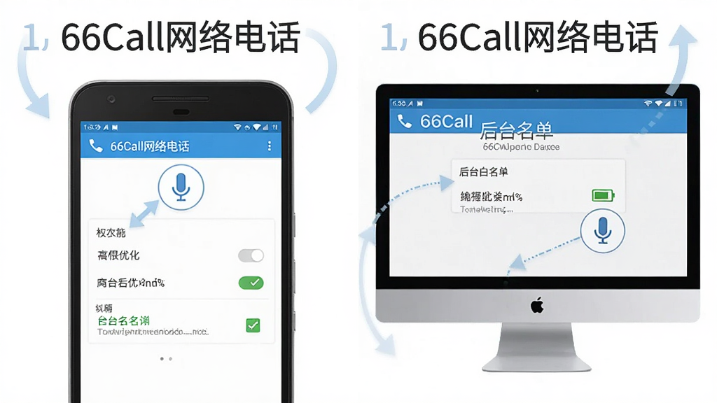 ����Ϊ��׿�ֻ��������Ļͬʱչʾ��66Call����绰��Ȩ���������̨���������棬����Ϊ���ҷ������Ű��Ϸ������·������ţ����Ϊ�̳�ʾ��ͼ��ϸ�ڰ�����˷�ͼ�ꡢ����Ż����ء���������ѡ�����ʸ��壬�ɾ����޶���Ԫ��