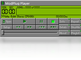 Modplug Player 安卓版 播放界面